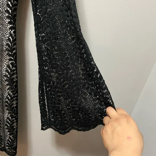 Keepsake‎ Uptown Black Lace Dress size Medium - Image 6