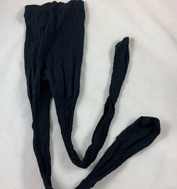 M/L Black Thick panty hose tights - Image 5