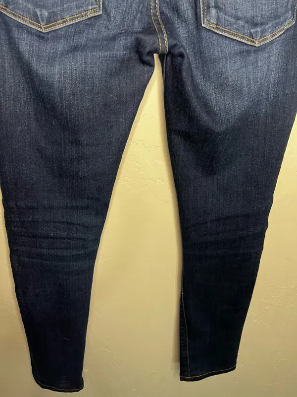 Hudson Natalie Mid Rise‎ Super Skinny Distressed Jeans - Image 11