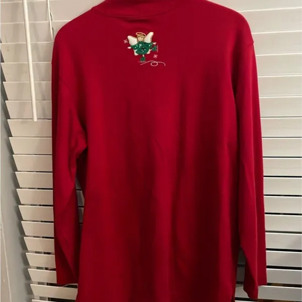 Angel Christmas sweater size medium Red - Image 3