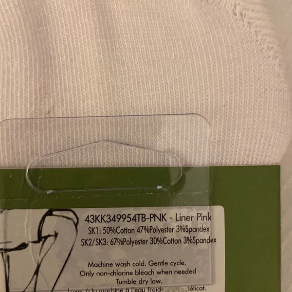 Kate spade socks - non slip heel - one size - new w tags - Image 4
