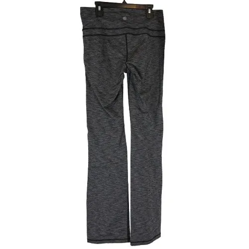 Athleta‎ Straight Up Yoga Pants Heather Gray Space Dye Athleisure Size Medium - Image 4