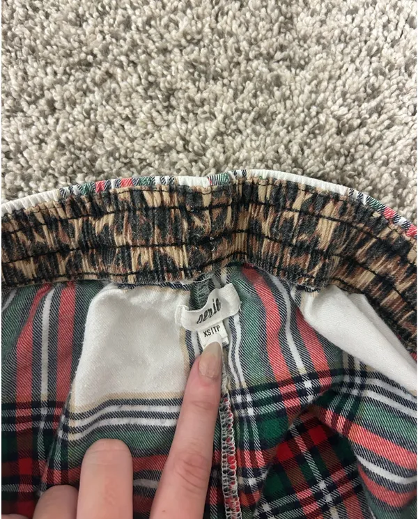 Aerie Pajama Shorts Plaid - Image 3