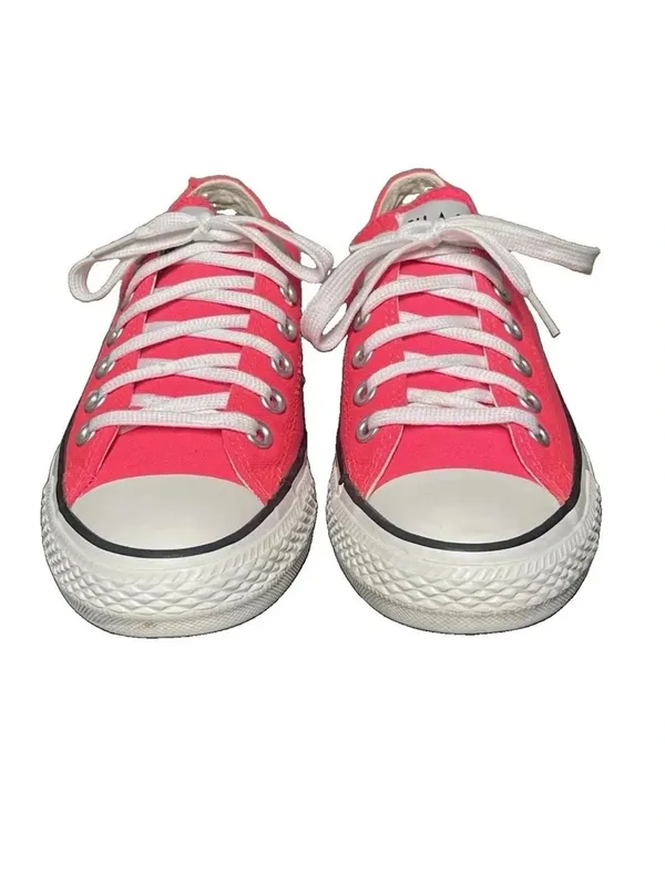 Converse All Star Low Top Women's Pink Sneakers Size 7 - Image 5