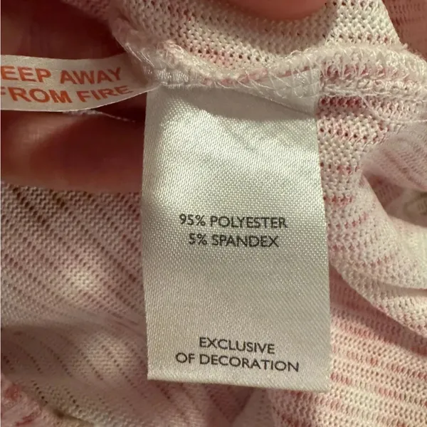 Women’s NWT Pink Lauren Ashley PJ Top - Image 4