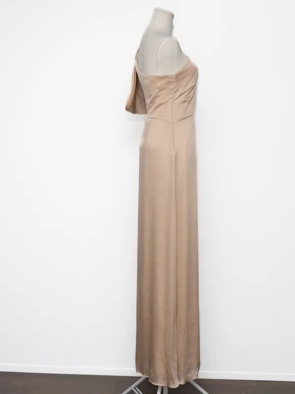 Sachin & Babi - Chelsea Crinkle Satin‎ One-Shoulder Gown - Image 8
