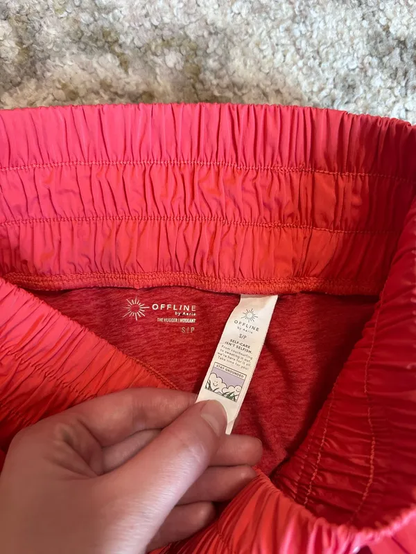Hot Pink Aerie The Hugger Offline Shorts - Image 3