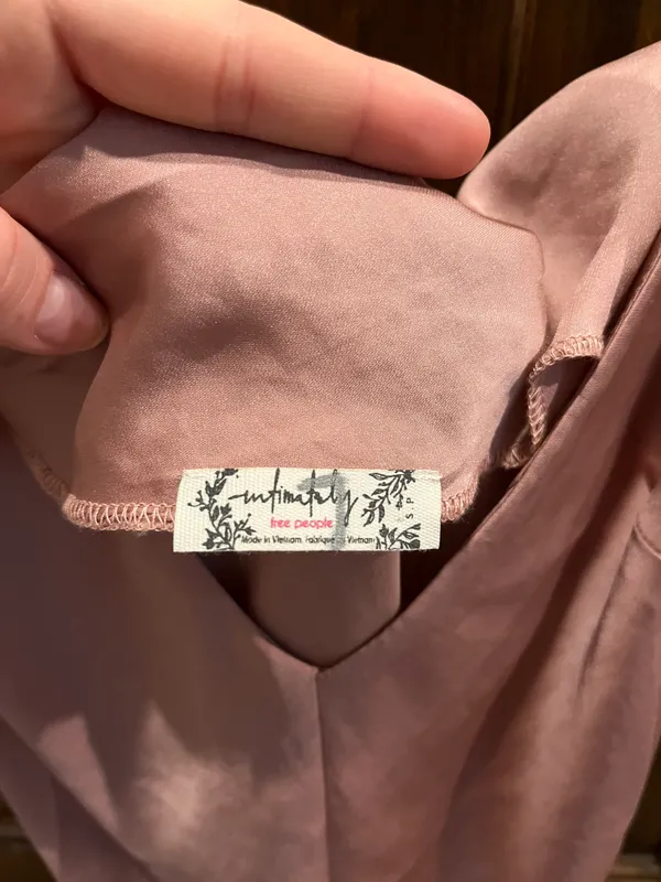 Free People Silk Maxi Dress - Image 3