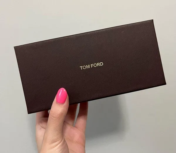 Tom Ford Brown Glasses Box for Eyeglasses or Sunglasses - Image 2