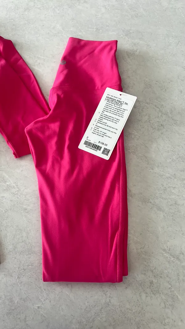 Lululemon Align Leggings 25" High-Rise in Flamingo Fun Tone - Image 2