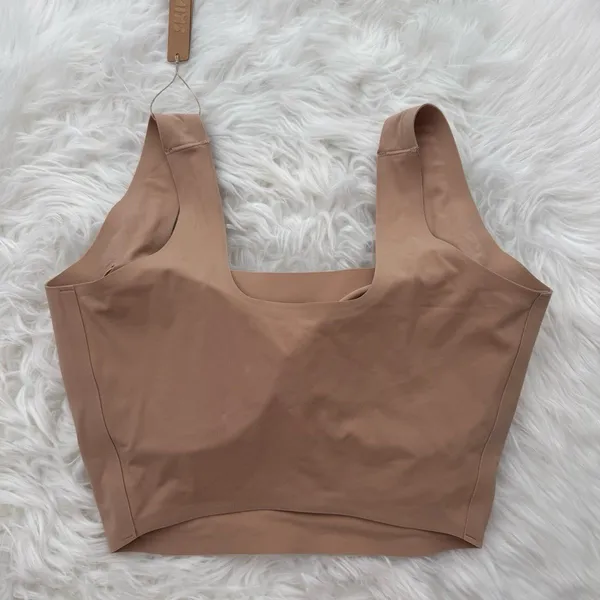 Skims Naked Scoop Tank Bra Clay M-DD - Image 6