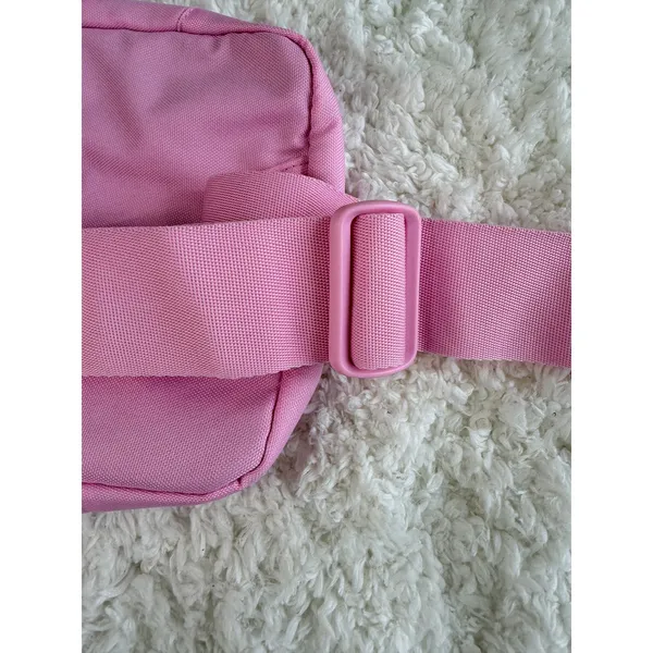 Adidas Pink Core Sling Bag Crossbody Backpack Adjustable Strap NEW - Image 12