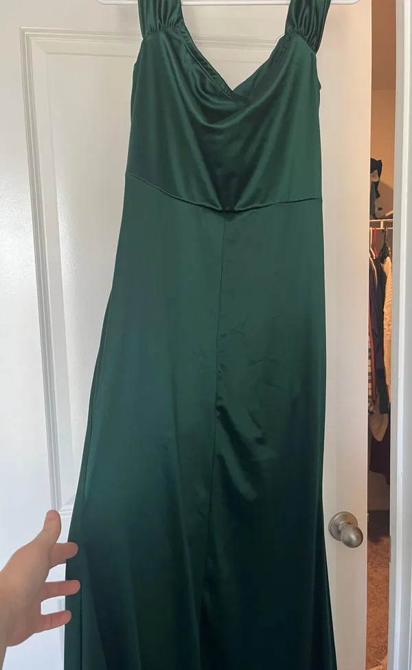 Formal Green Dress - Image 3