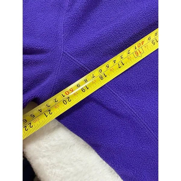 Columbia Sweater Women Medium Purple Pullover Quarter Zip Jacket Ladies Fleece‎ - Image 6