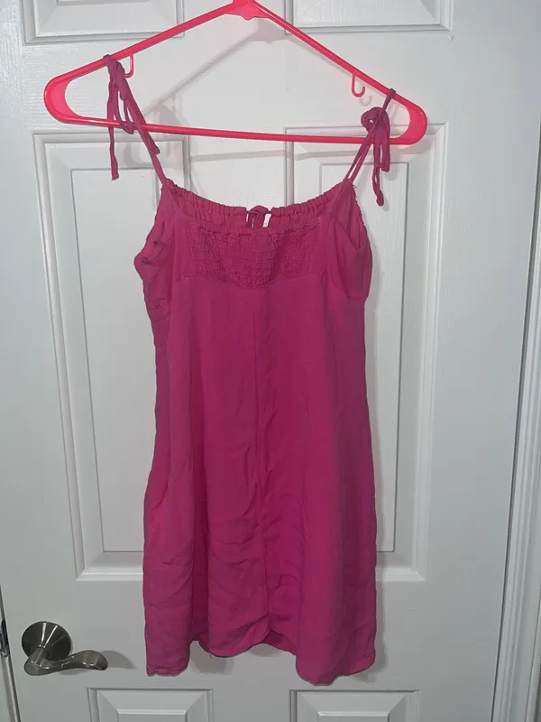 Garage Hot Pink Skip Dress - Image 3