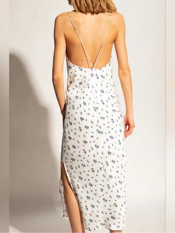 Revolve x Samsoe Samsoe Apples ML Dress In Sun Bouquet Floral NWT Size Medium - Image 2