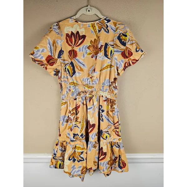 Anthropologie‎ Womens Somerset Mini Dress Medium - TORN SLEEVE - Image 2