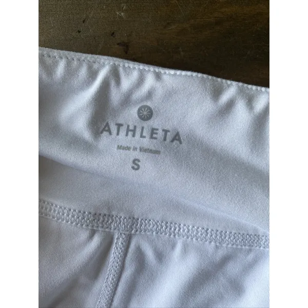Athleta Pleated Skort Womens Size S White Tennis Golf‎ Activewear Performance - Image 5