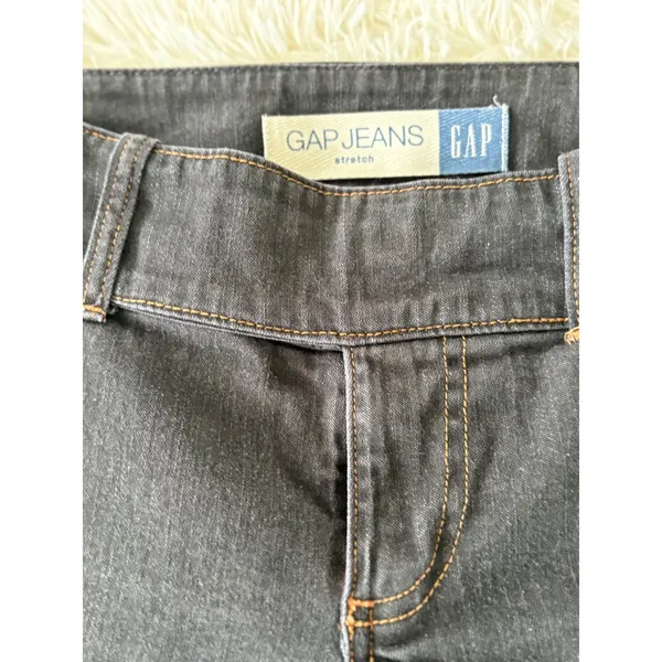 y2k GAP‎ Black Jeans Stretch Bootcut wide leg Denim Womens Size 6 - Image 6