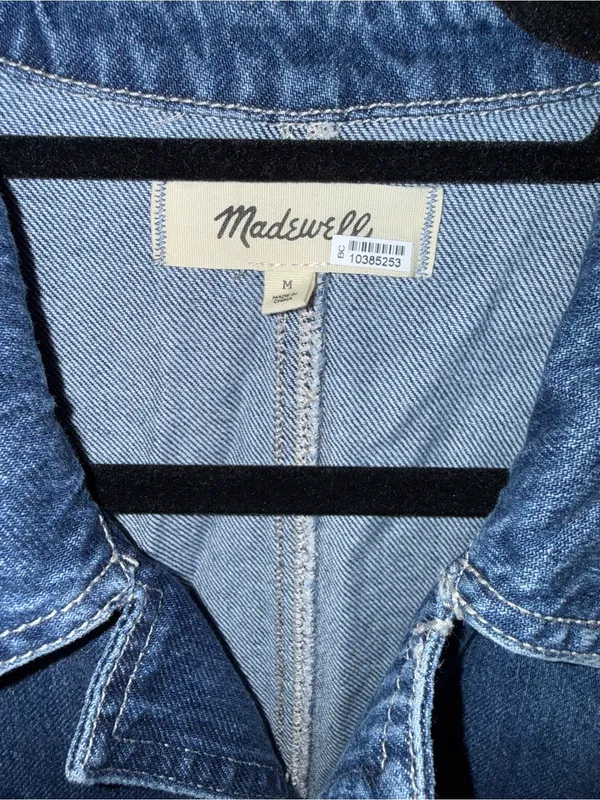 MADEWELL
Zip Front Iconic Denim Coverall - Image 7
