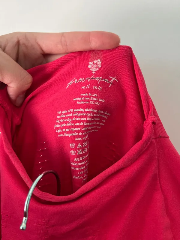 FP Movement Good Karma Mock Neck Workout Seamless Top Size M/L - Image 3