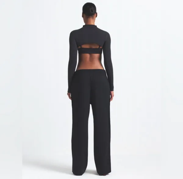 SKIMS X Nike Side Snap Track Pants L - Image 4