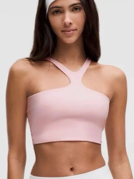 Lululemon pink strawberry milkshake sports bra - Image 2