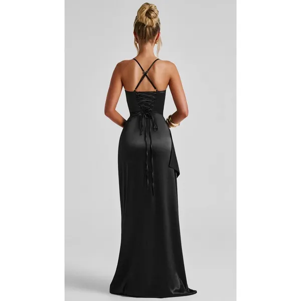Babyboo Helen Maxi Dress Black NEW NWT Size Small - Image 3