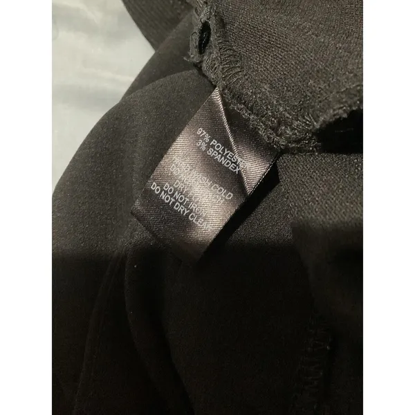 Lulus Statement Of Style Black Sleeveless Wide Leg Tie Waist Jumpsuit S - Image 9
