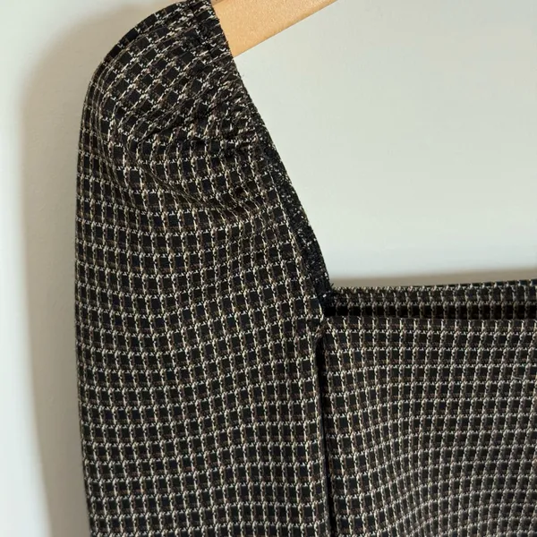 Reformation Laude Knit Long Sleeve Square Neck Crop Top XS - Image 7