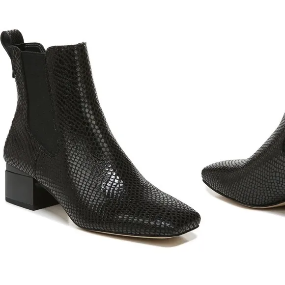 Franco Sarto NIB Wandi Snakeskin Embossed Chelsea Boot NEW Nordstrom Direct $150 - Image 5