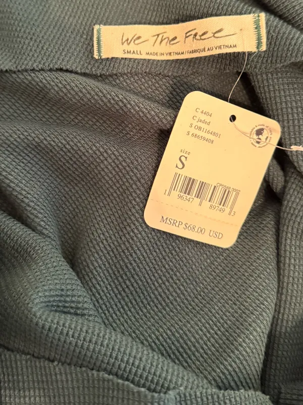 Free People Fuji Thermal Top in Jaded - Image 4