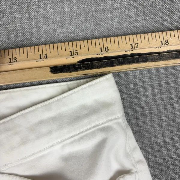 Lauren Ralph Lauren Shorts Womens 10 White Bermuda Twill Cotton Blend Cargo - Image 4