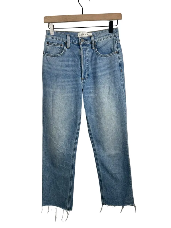 Aritzia Denim Forum Arlo High Rise Straight‎ 28L Jeans Size 26 - Image 3