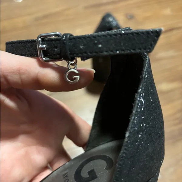 G by Guess Glittery Black Heels - Image 7