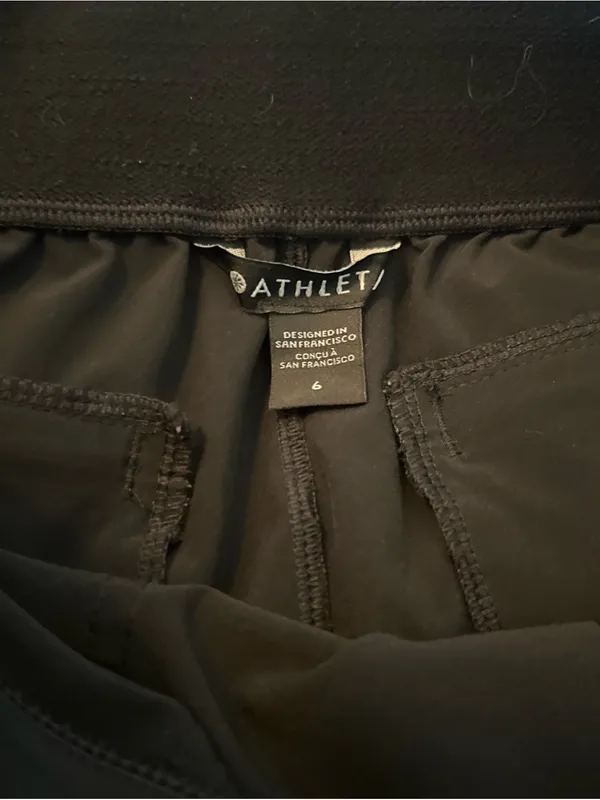 Athleta Black High-Rise Performance Leggings - Image 3