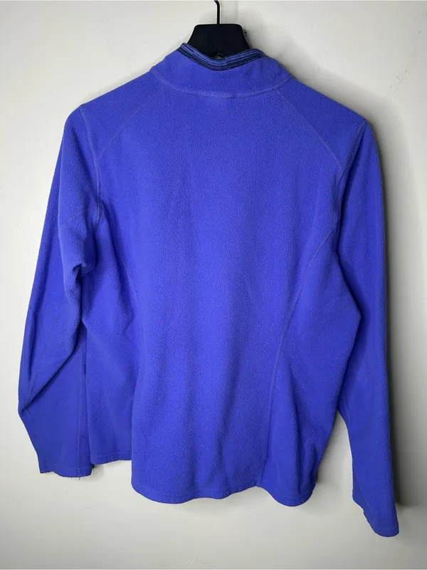 The North Face Purple Fleece Pullover Size XL - Image 2