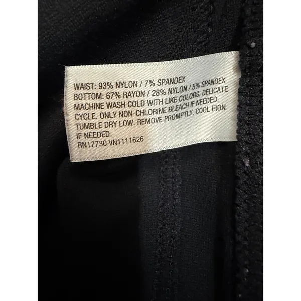 Isabel by‎ Ingrid & Isabel Womens XL Black Maternity Jeggings Full Belly Panel - Image 4