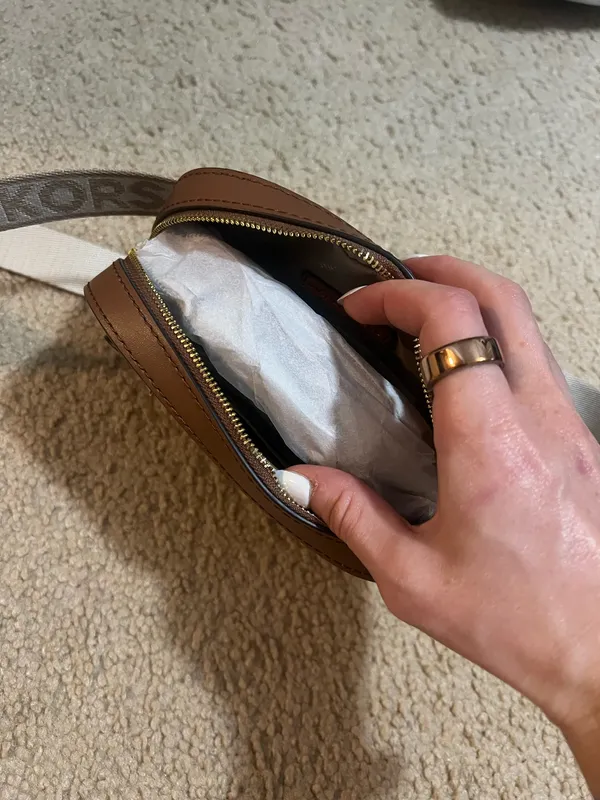 Michael Kors Jet Set Leather Belt Bag - Image 4