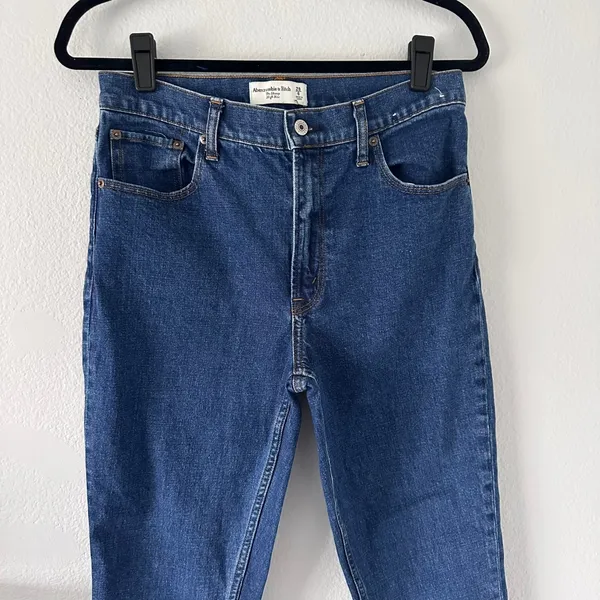 Abercrombie & Fitch Womens Size 28/6 Jeans The‎ Skinny High Rise Cotton Blend - Image 7