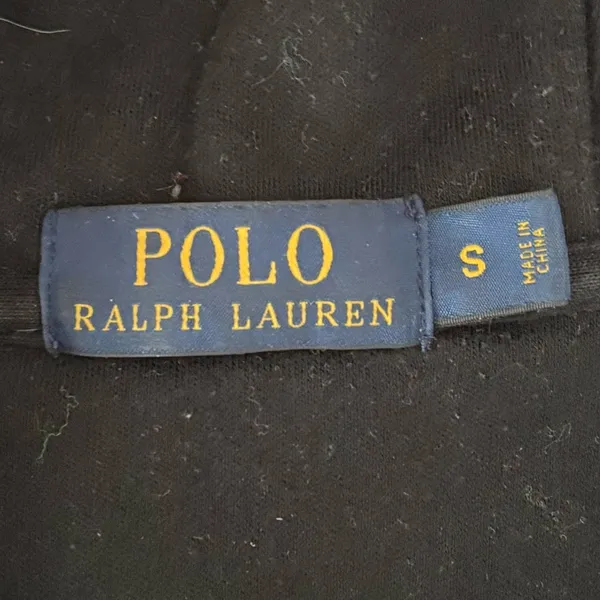 Black Quarter Zip Hoodie with Zipper Pockets Size Small NWOT‎ Ralph Lauren Polo - Image 5