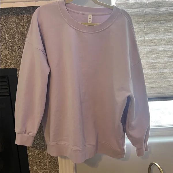 Lululemon Lavender Oversize Crewneck Sweatshirt - Image 2