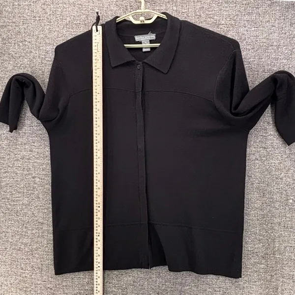 Jessica Holbrook Oversized‎ Cardigan Black XL - Image 12