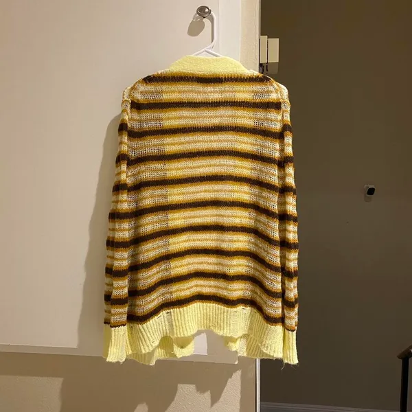 Urban Outfitters Stripped Cardigan - Image 5