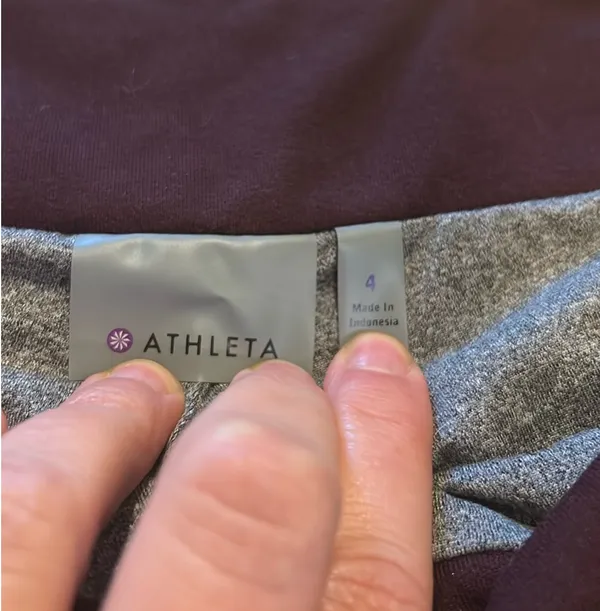 Athleta Lined Joggers Maroon 4 - Image 5