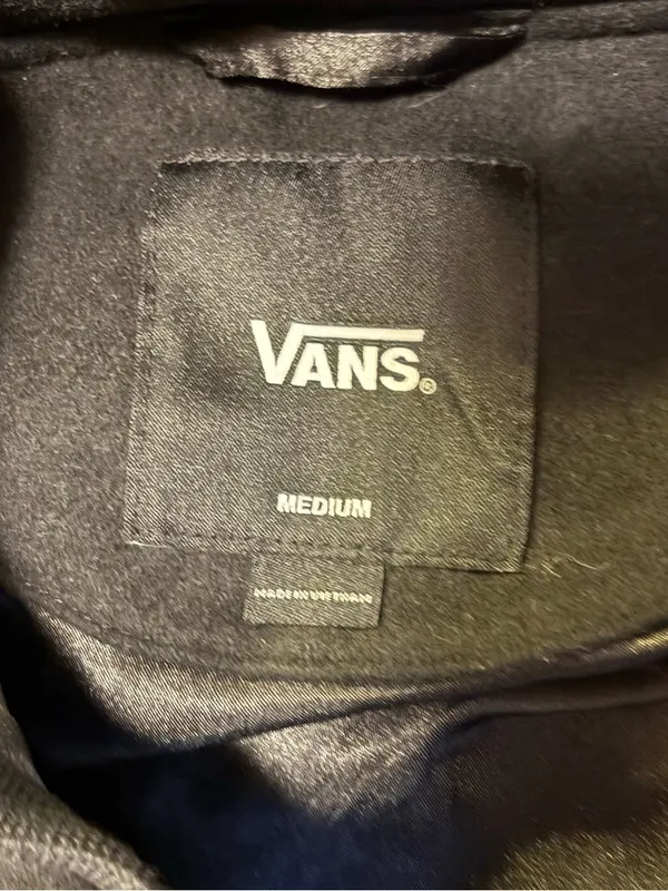 NWT Vans Piper wool blend Stadium Vest sz M - Image 3