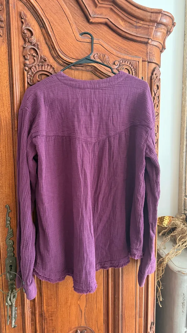 Plum Free people blouse - Image 2