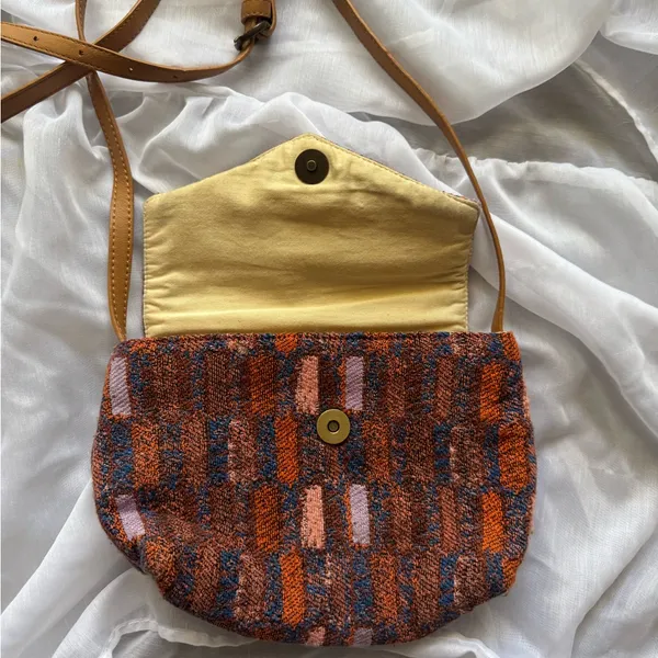 Universal Threads Multicolor Jacquard Fabric Crossbody Bag - Image 7