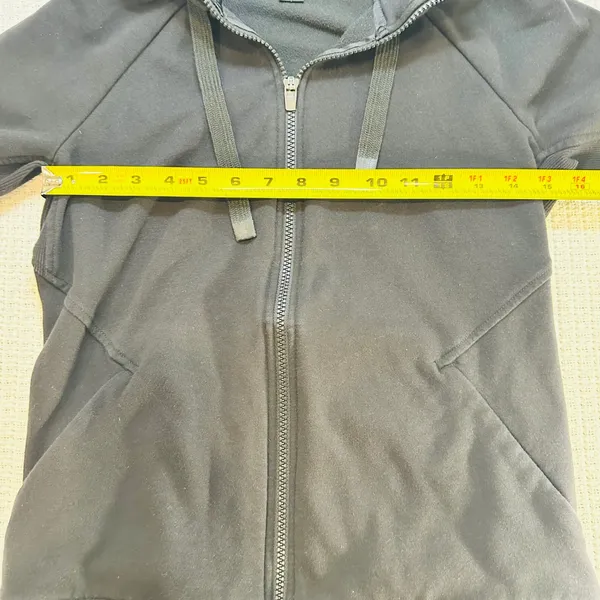 Athleta Black Full Zip Hoodie Jacket Athletic Workout Athleisure Size S - Image 11
