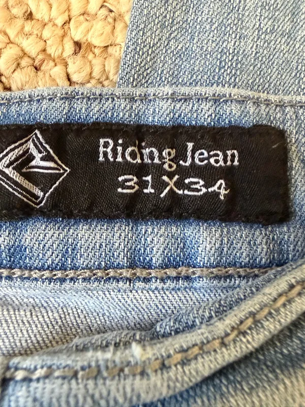 Western Cowgirl Bootcut Jeans Rock & Roll Light Wash Stretch 31x34 - Image 4